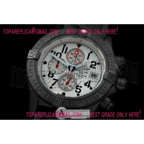 Breitling Super Avenger PVD/RU White Num Jap OS20