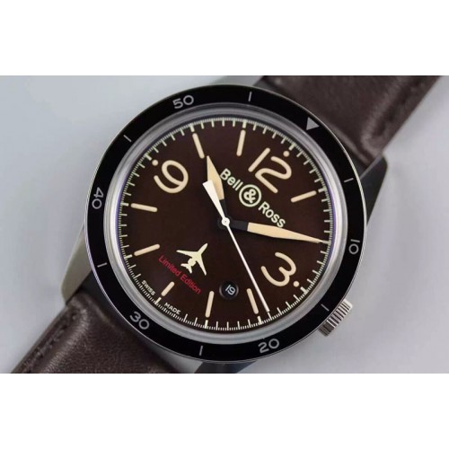 Bell&Ross Falcon SS/LE Brown Miyota 9015 Automatic Movement