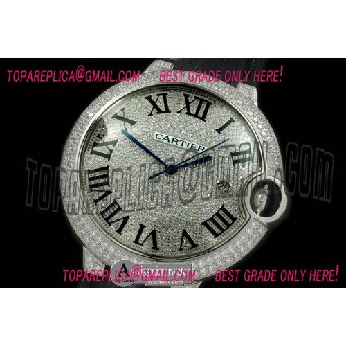 Ballon De Cartier Men SS/LE Diam Asian Eta 2892