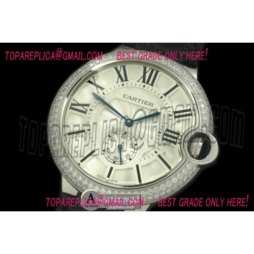 Ballon Bleu de Cartier Men SS/LE White Swiss Qtz