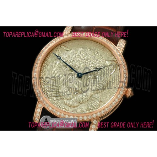 Cartier Panthere de Cartier Ladies RG/LE Platinium Swiss Qtz Cartier Panthere de Cartier Ladies RG/LE Platinium Swiss Qtz