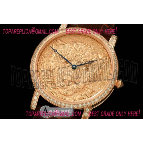 Cartier Panthere de Cartier Ladies RG/LE Rose Gold Swiss Qtz Cartier Panthere de Cartier Ladies RG/LE Rose Gold Swiss Qtz