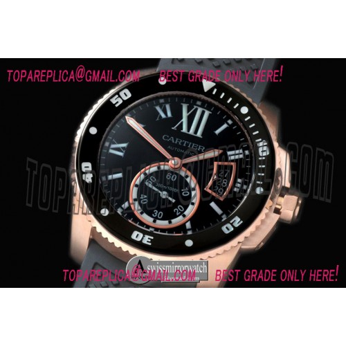 Calibre de Cartier Diver RG/RU Asian 2836