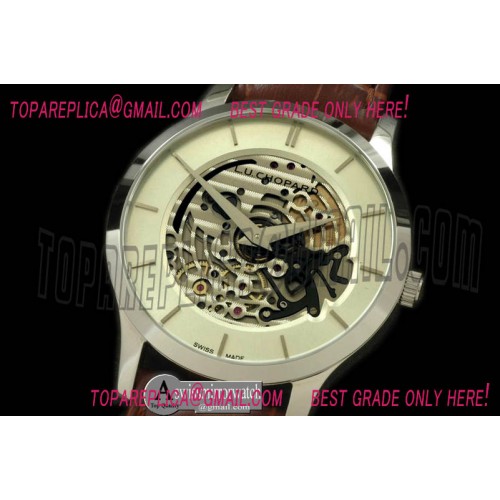 Chopard LUC XP Skeletec SS/LE White Asia 2813 Chopard LUC XP Skeletec SS/LE White Asia 2813