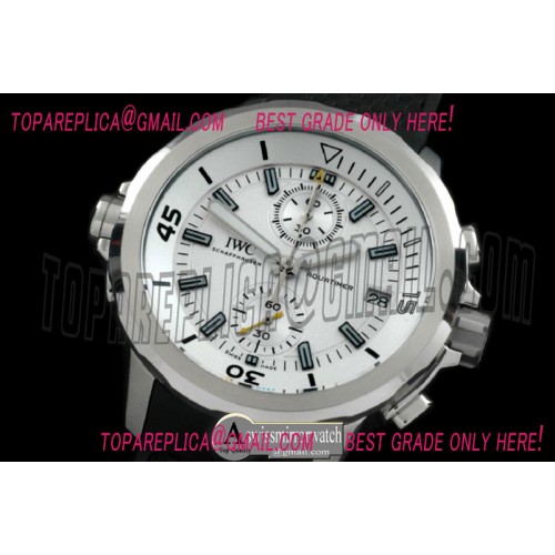 IWC 2013 Aquatimer SS/RU White Jap Quartz