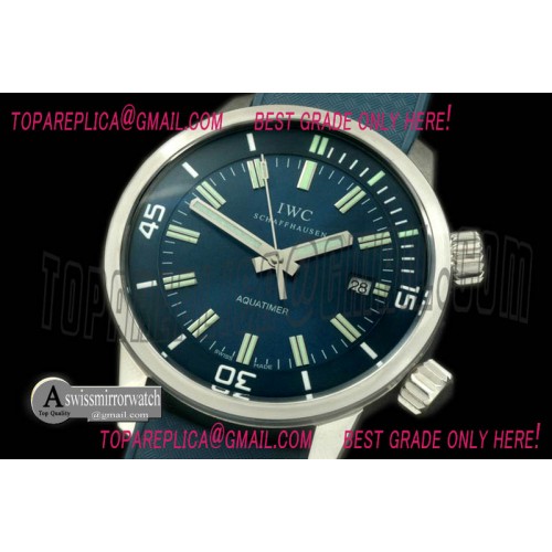 IWC Vintage Aquatimer 3231 SS/RU Blue A-7750