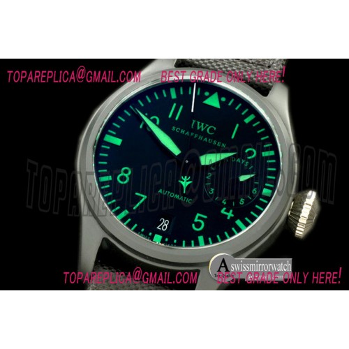 IWC Big Pilot 5019 Boutique CER/NY Blk/Green Asian 23J IWC Big Pilot 5019 Boutique CER/NY Blk/Green Asian 23J