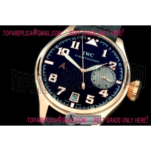 IWC Big Pilot St Ex RG/LE Black Asia Auto 25J