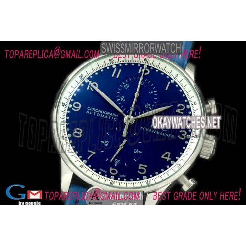 IWC Portuguese Chrono SS/LE Blue Jap OS20 IWC Portuguese Chrono SS/LE Blue Jap OS20