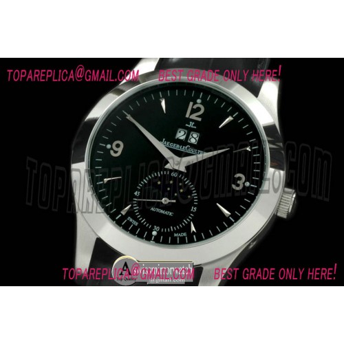 Jaeger-LeCoultre Master Big Date/Day Phase SS/LE Black Asian 2813