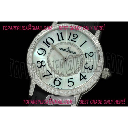 Jaeger-LeCoultre Rendez-Vous Automatic SS/LE White Asian 2824-2