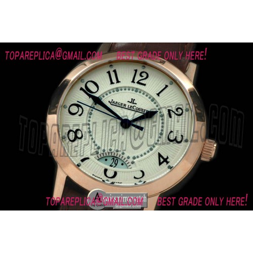 Jaeger-LeCoultre Rendez-Vous Date RG/LE White Asian 2824-2 Jaeger-LeCoultre Rendez-Vous Date RG/LE White Asian 2824-2