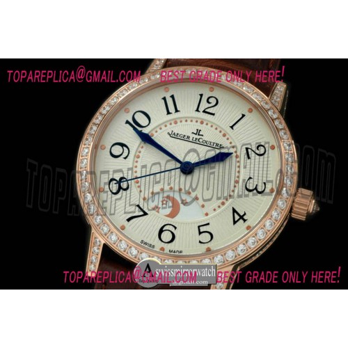 Jaeger-LeCoultre Rendez-Vous Day-Nite RG/LE White Asian 2824-2 Jaeger-LeCoultre Rendez-Vous Day-Nite RG/LE White Asian 2824-2