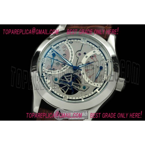 Jaeger-LeCoultre Retrogating Date/Reserve Tourbillon SS/LE Skeleton White Jaeger-LeCoultre Retrogating Date/Reserve Tourbillon SS/LE Skeleton White