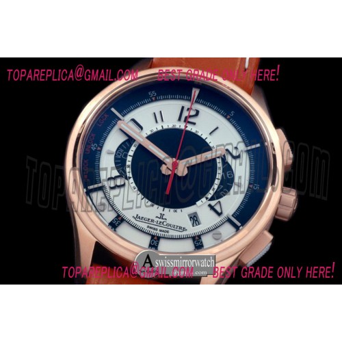 Jaeger-LeCoultre Master Compressor Chrono RG/LE White Jap OS Chrono Quart