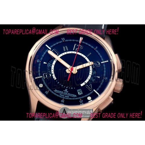 Jaeger-LeCoultre Master Compressor Chrono RG/LE Black Jap OS Chrono Quart