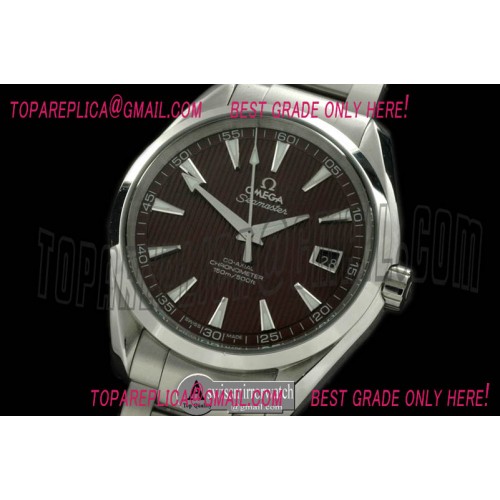 Omega Aqua Terra Auto SS/SS White Swiss 2836