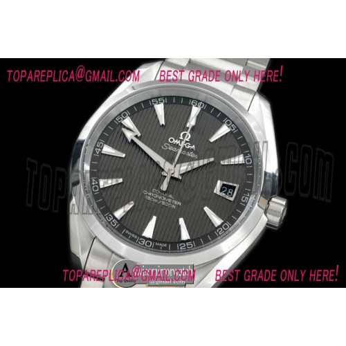 Omega Aqua Terra Auto SS/SS Grey Miyota 8205