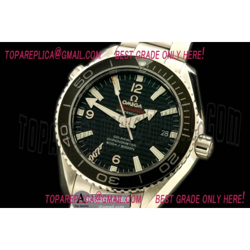 Omega  SkyFall 007 P-Ocean Ceramic SS/SS Black