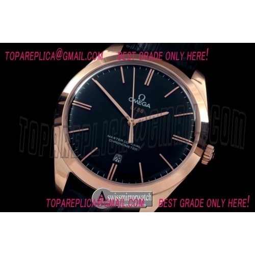 Omega Deville Tresor RG/LE Black Miyota 8205 Omega Deville Tresor RG/LE Black Miyota 8205