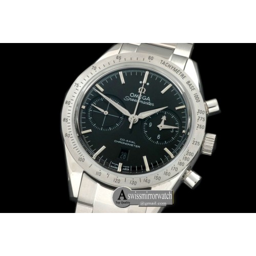 Omega Speedmaster Moon Watch SS/SS Black Stick A-7750 Omega Speedmaster Moon Watch SS/SS Black Stick A-7750