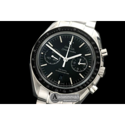 Omega Speedmaster Moon Watch SS/SS Black Stick A-7750