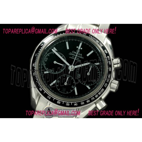 Omega Speedmaster SS/SS Black Stick A-7750