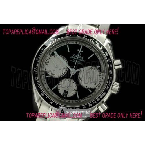 Omega Speedmaster SS/SS Black/White Stick A-7750