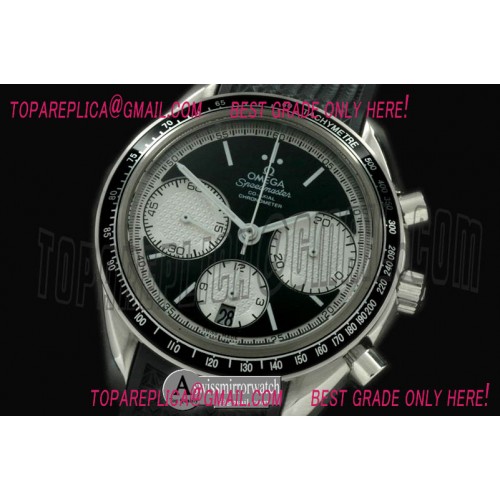 Omega Speedmaster SS/RU Black/White Stick A-7750