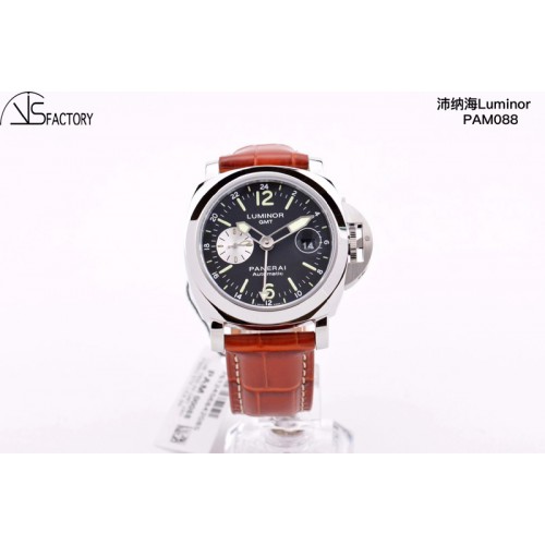 Panerai PAM088 Luminor GMT 44mm SS/LE VSF A7750 Panerai PAM088 Luminor GMT 44mm SS/LE VSF A7750