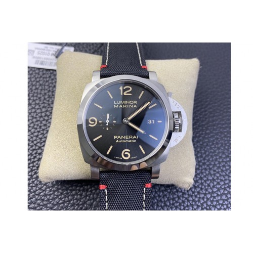 Panerai PAM 1025 VSF 1:1 Best Edition Black Dial on Black Canvas Strap P.9010 Clone Panerai PAM 1025 VSF 1:1 Best Edition Black Dial on Black Canvas Strap P.9010 Clone