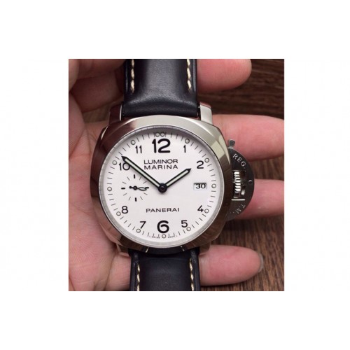 Panerai PAM499 Q ZF Best Edition on Black Leather Strap ZP9000