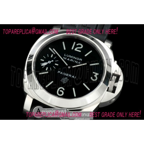 Panerai Pam 005 N SS/RU Black Logo A-6497 21600bph Panerai Pam 005 N SS/RU Black Logo A-6497 21600bph