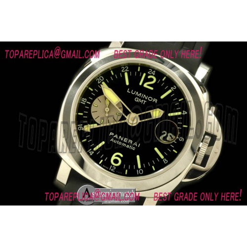 Panerai Pam 088 N GMT SS/RU Black A-7750 Panerai Pam 088 N GMT SS/RU Black A-7750
