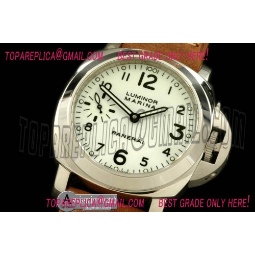 Panerai Pam 113 O SS/LE White A-6497 21600bph Panerai Pam 113 O SS/LE White A-6497 21600bph