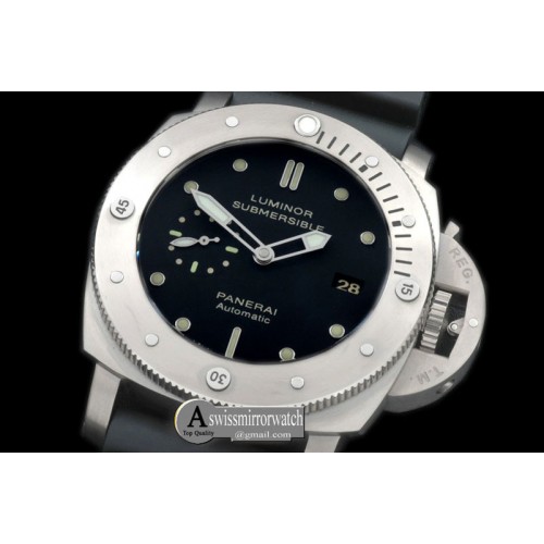 Panerai Pam 305 Submersible TI/LE Blk A7750/P9000