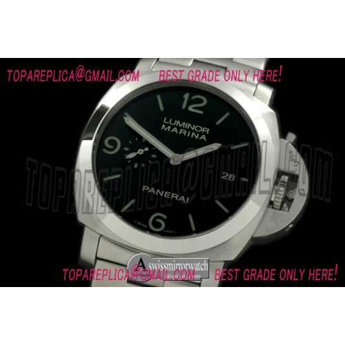 Panerai Pam 328P 1950 3 days Auto SS/SS Blk A-7750