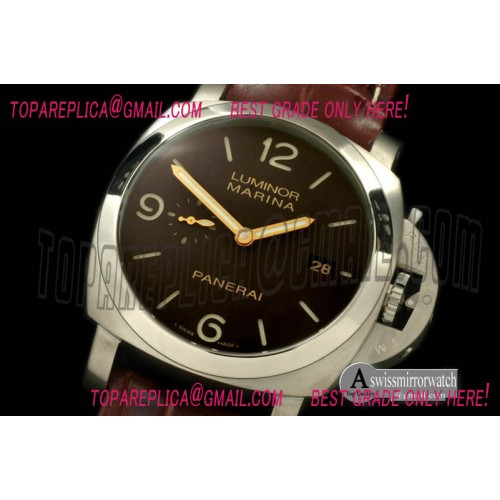 Panerai Pam 312O 1950 3 days Auto TI/LE Brown ST2555