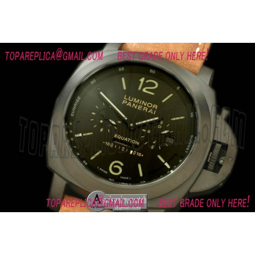 Panerai Pam 365 1950 Tourbillon Equation of Time PVD/LE Black