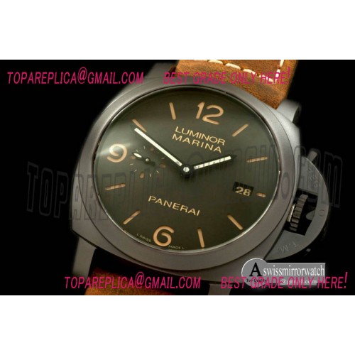 Panerai UV Pam 386M 1950 3 days DLC/LE Brown ST2555