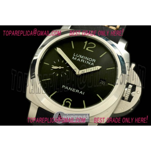 Panerai Pam 392 1950 3 days SS/LE Black Asian 23J Panerai Pam 392 1950 3 days SS/LE Black Asian 23J