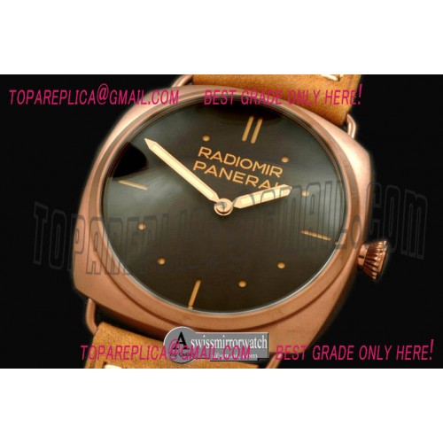 Panerai Radiomir Bronze/Brown Vintage Patina 6497 Panerai Radiomir Bronze/Brown Vintage Patina 6497