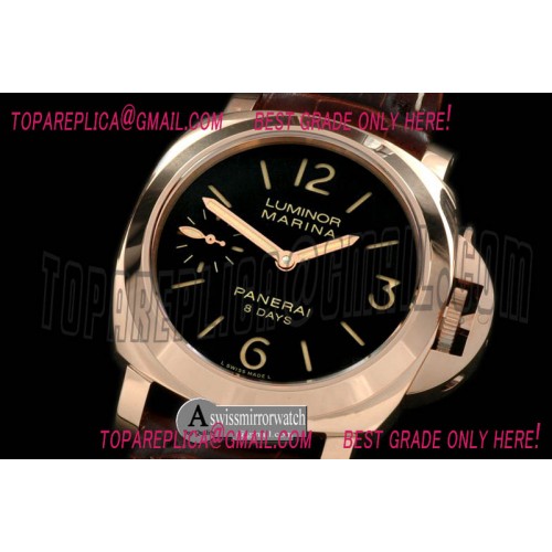Panerai Pam 511 8 Days RG/LE Black A-6497/P-5000 21600bph Panerai Pam 511 8 Days RG/LE Black A-6497/P-5000 21600bph