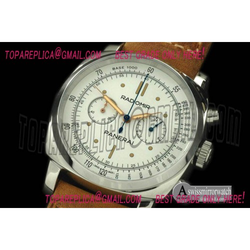 Panerai Radiomir 1940 Chrono SS/LE White Jap OS20 Quartz Panerai Radiomir 1940 Chrono SS/LE White Jap OS20 Quartz