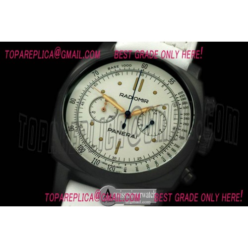 Panerai Radiomir 1940 Chrono PVD/LE White Jap OS20 Quartz Panerai Radiomir 1940 Chrono PVD/LE White Jap OS20 Quartz