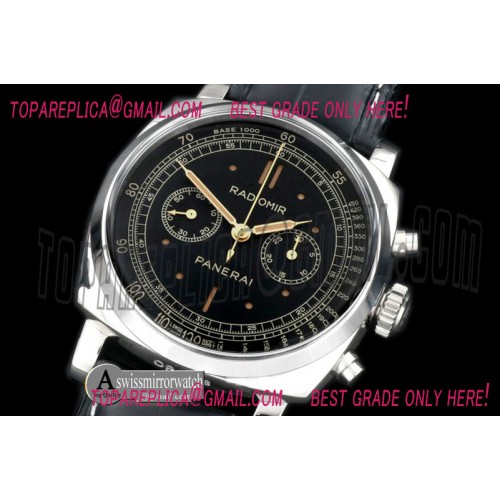 Panerai Radiomir 1940 Pam 520 Q SS/LE Black Venus 75 HW Panerai Radiomir 1940 Pam 520 Q SS/LE Black Venus 75 HW