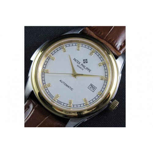 Patek Philippe Calatrava, Asian ETA 2824,White Patek Philippe Calatrava, Asian ETA 2824,White