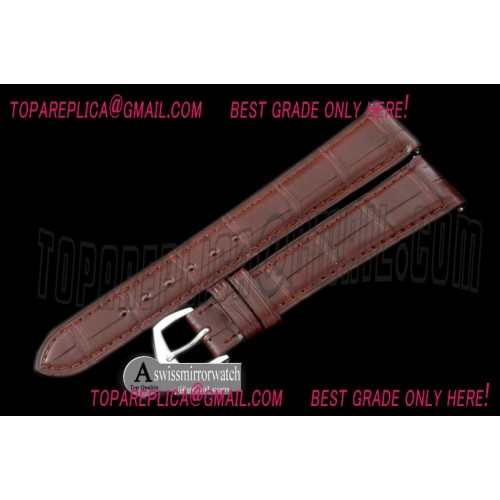 Patek Philippe Black Croc Strap SS 20/16 / Insignia Buckle