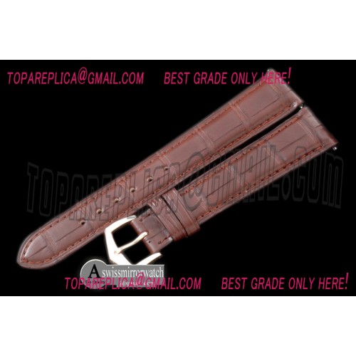 Patek Philippe Brown Croc Strap RG 20/16 / Insignia Buckle