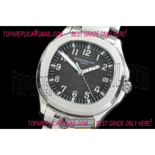 Patek Philippe Aquanaut Jumbo V3 Auto SS/SS Grey Miyota 9015